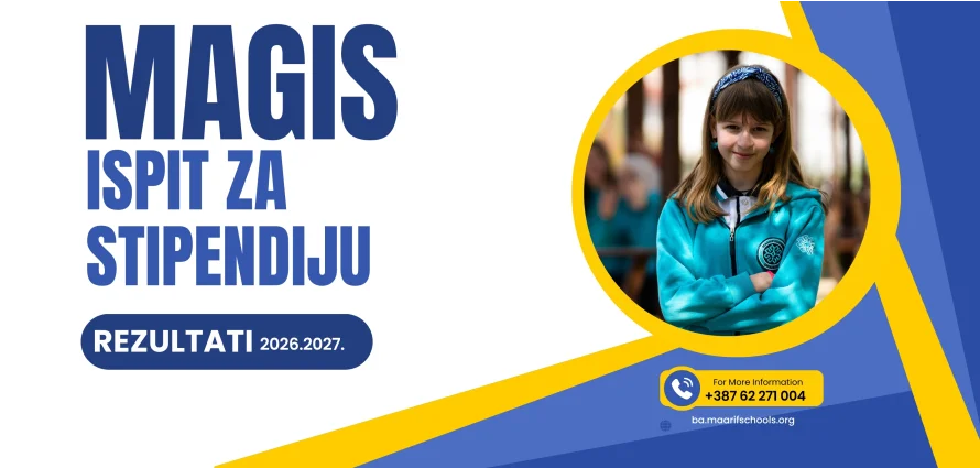 MAGIS 2026 - Rezultati ispita za stipendiju