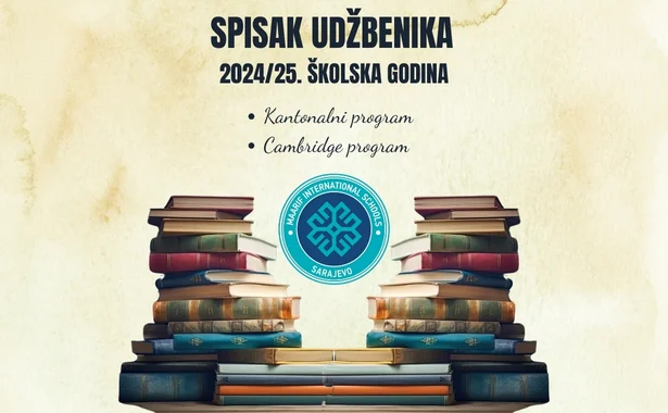 SPISAK UDŽBENIKA 2024/25. ŠKOLSKA GODINA